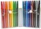 Pentel Arts Color Pen Fine Point Color Markers 18/Pkg-Assorted Colors